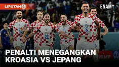 Jepang gagal memecahkan rekor menembus perempat final Piala Dunia 2022. Samurai Biru disingkirkan Kroasia di babak 16 besar usai kalah adu penalti 1-3. Kiper Dominik Livakovic jadi pahlawan Kroasia pada laga di Stadion Al Janoub pada Senin (5/12/2022...