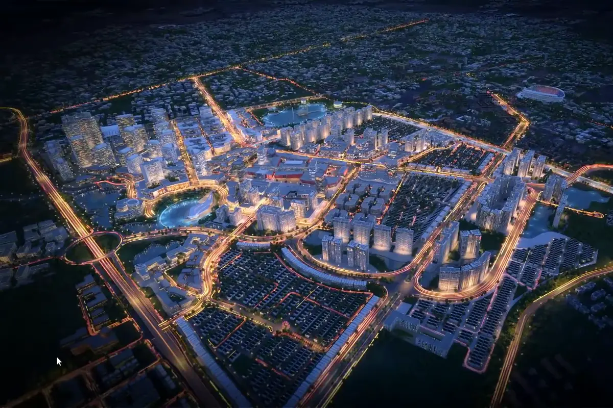 Gambaran rancangan proyek Summarecon di Kota Bandung