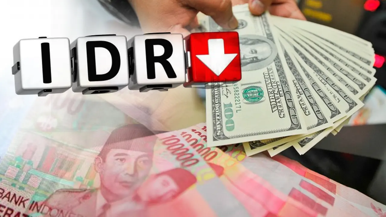 Ilustrasi Nilai Tukar Rupiah Melemah