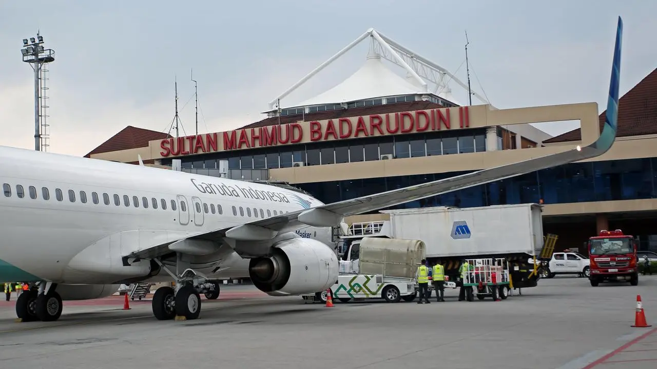 Bandara Sultan Mahmud Badaruddin II Palembang. (Dok InJourney Airports)
