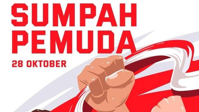 Ilustrasi Hari Sumpah Pemuda, 28 Oktober