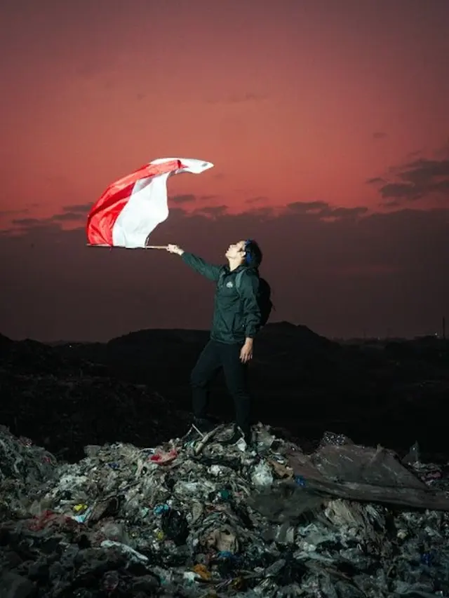 Jerhemy Owen daki TPA Bantar Gebang (Istimewa)