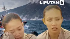 Keluarga kru kapal menunggu di Posko Utama SAR gabungan Pandeglang, Banten, Kamis (10/9). Bersama lima jurnalis, tiga kru kapal hilang kontak di Selat Sunda sejak Senin (7/9) 

Evi ditemani anak dan saudaranya menanti kabar dari suami tercinta Heriyanto (guide). Evi terakhir kontak Senin sore, He...