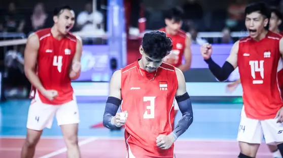 Sikat Kamboja, Timnas Voli Putra Indonesia Panaskan Mesin Sambut Asian Games 2026