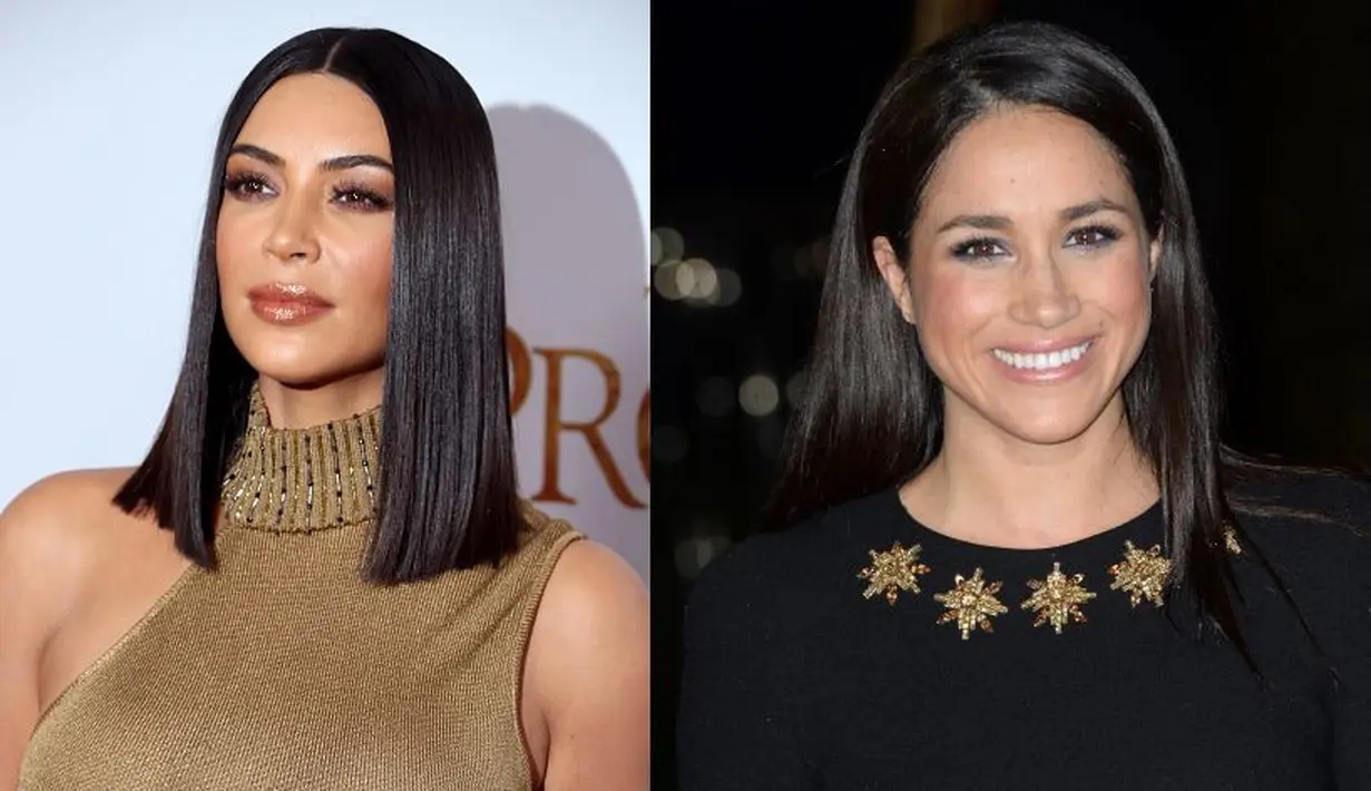 Tak ada yang menyangkal jika Kim Kardashian adalah ratu reality show. Kini ia miliki misi untuk menjadikan Meghan Markle temannya. (Getty Images/Gossip Cop)