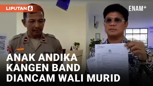 VIDEO: Andika Kangen Band Laporkaan Dugaan Ancaman ke Anaknya