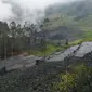 Kaldera Raksasa Pegunungan Dieng yang dipenuhi belasan kawah aktif, termasuk Kawah Sileri. (Foto: Liputan6.com/BPBD BNA/Muhamad Ridlo)