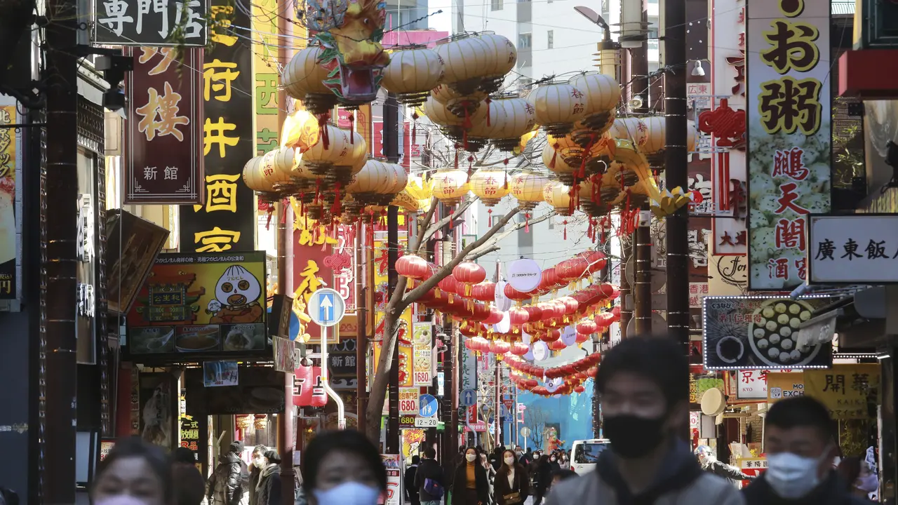 Imlek di Chinatown Yokohama