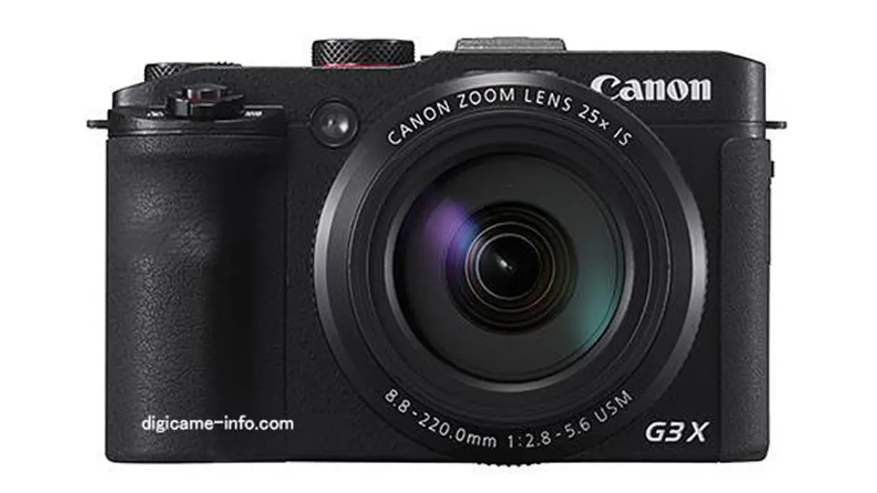 Terungkap, Foto dan Spesifikasi Kamera Canon PowerShot G3 X