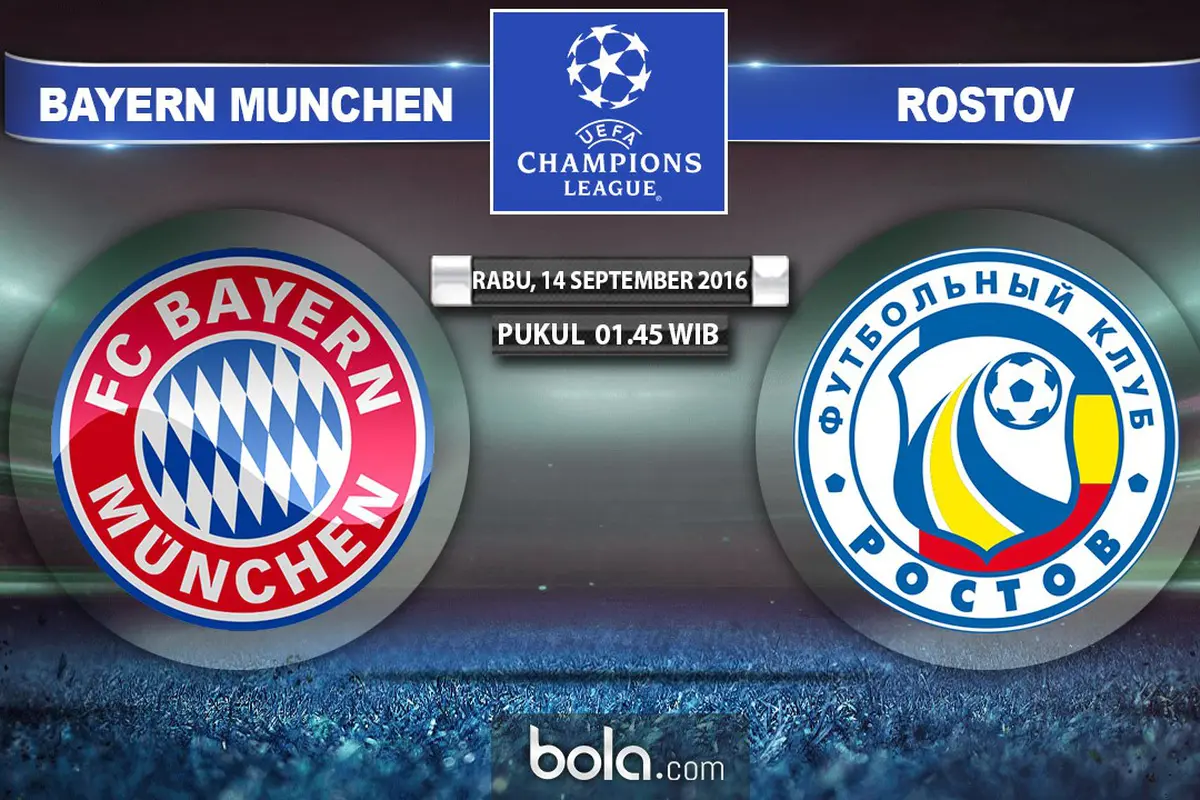Bayern Munchen vs Rostov