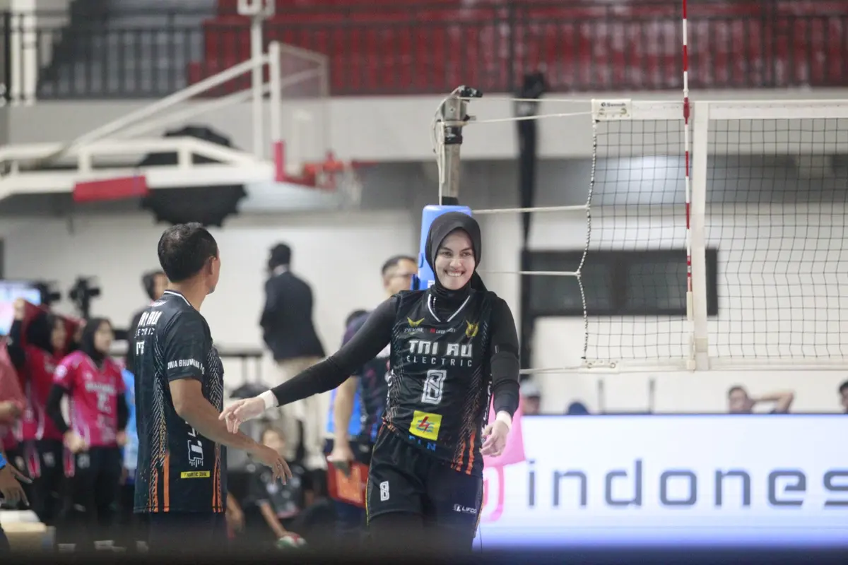 Livoli Divisi Utama 2024 - TNI AU Electric - Bola Voli
