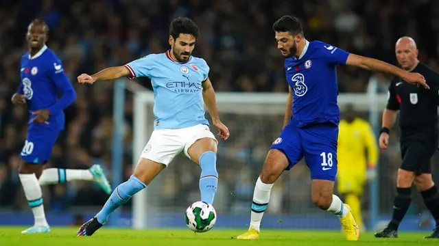 Manchester City Singkirkan Chelsea dari Carabao Cup