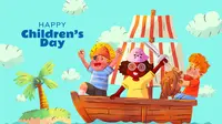 Ilustrasi Hari Anak Internasional. (Image by pikisuperstar on Freepik)