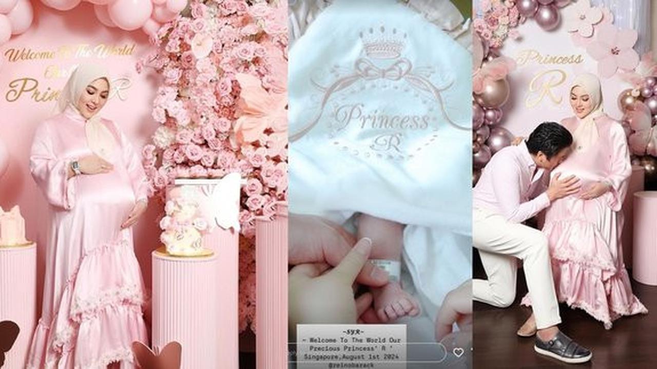Baby Princess R yang Baru Lahir ke Dunia, Potret Anak Pertama Syahrini Akhirnya Ditunjukkan ke Publik