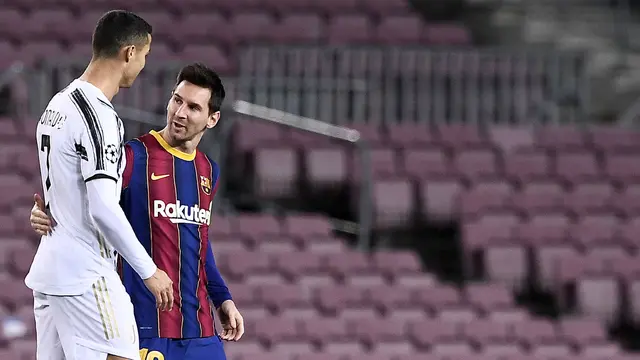 Momen Keakraban Cristiano Ronaldo dan Lionel Messi yang Pernah Tertangkap Kamera