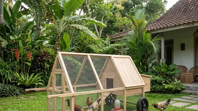 Kandang Ayam Portable (Mobile Coop)