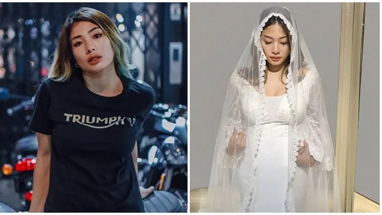 Unggah Foto Pernikahan, Ini 8 Pesona Nabila Putri Saat Pakai Gaun