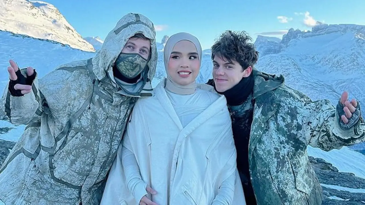 7 Potret Kebersamaan Putri Ariani dengan Alan Walker dan Peder Elias Ini Curi Perhatian