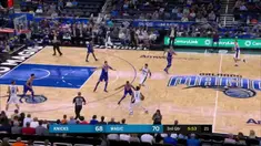 Orlando Magic mengalahkan New York Knicks dengan skor 112-99 dalam lanjutan pertandingan NBA 2017-2018.