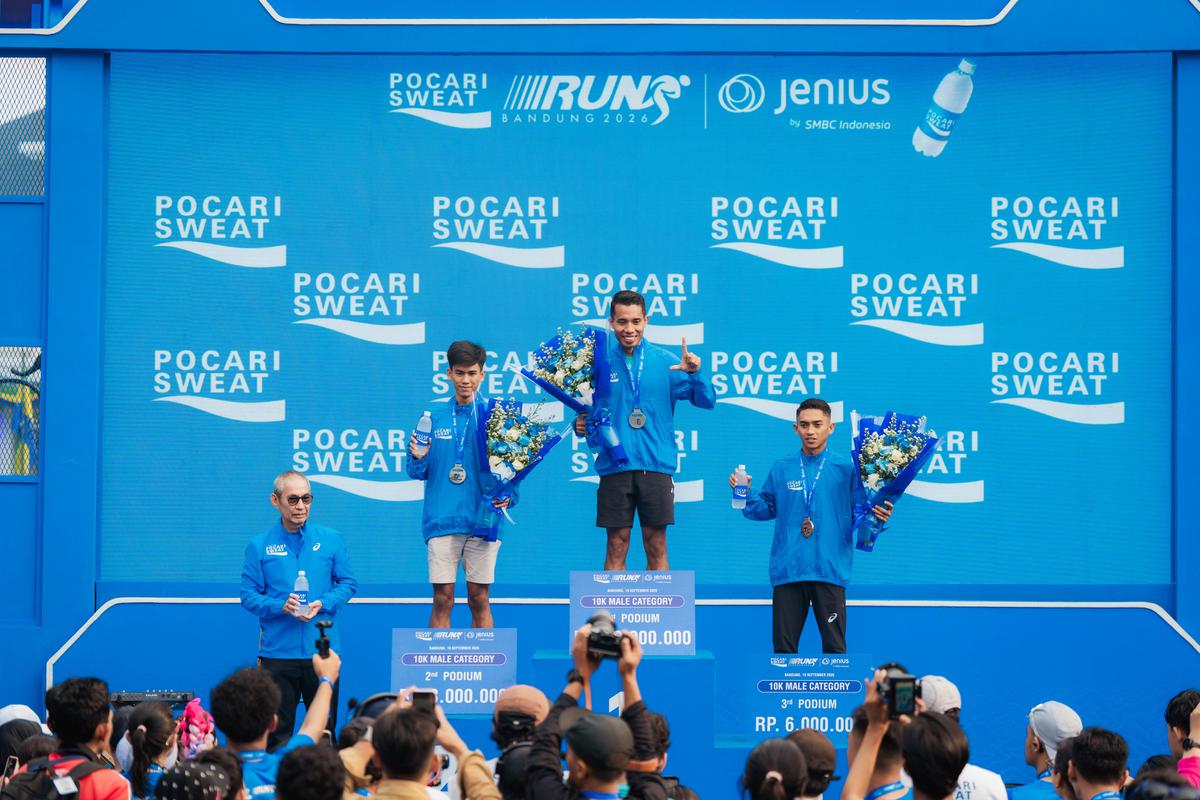 POCARI SWEAT Run 2026 Ditutup di Bandung, Total 56.559 Pelari dari 439 Kota Ikut Berlari