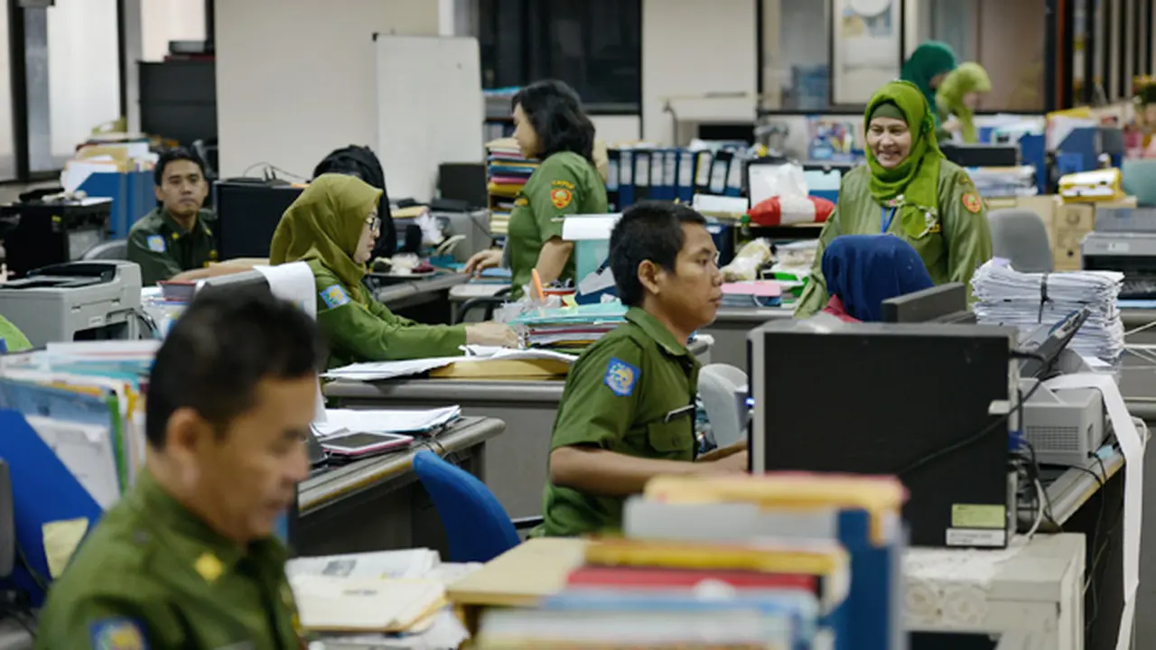 Sidak Pegawai DKI