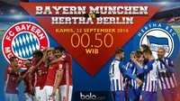 Bayern Munchen vs Hertha Berlin (Bola.com/Rudi Riana)