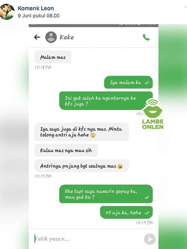 permintaan absurd pelanggan ojol