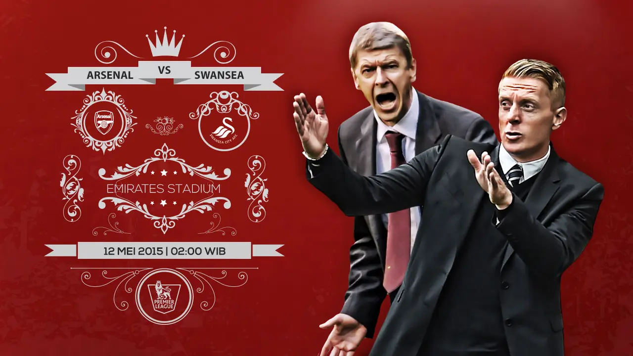 Prediksi Arsenal vs Swansea City (Liputan6.com/Yoshiro)