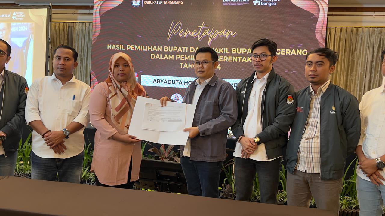 Maesyal-Intan Unggul di Pilkada Kabupaten Tangerang, Paslon Kalah Tak akan Gugat: Energi Habis, Biaya Habis