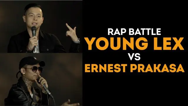 Hadir di studio liputan6.com, Young Lex dan Ernest Prakarsa ditantang Rap Battle.