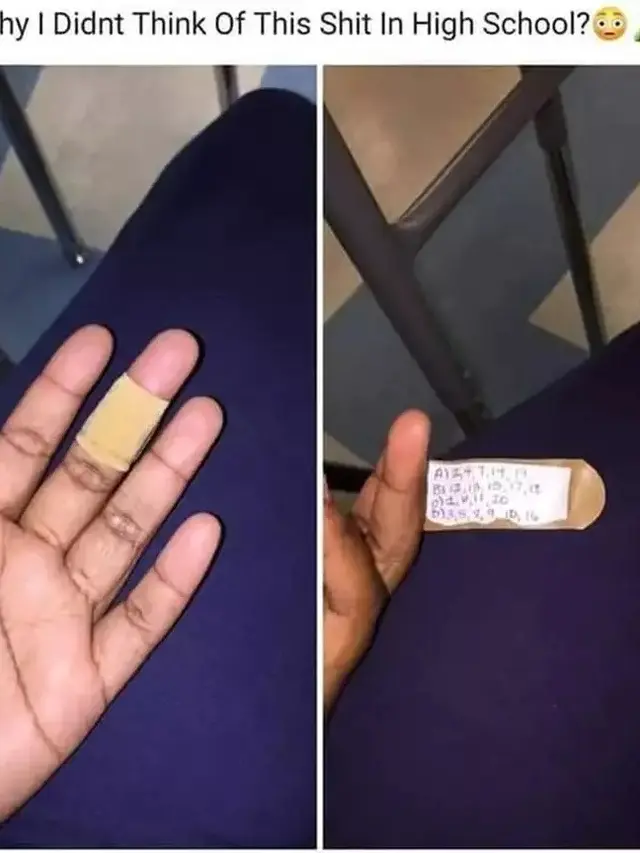 6 Tingkah Murid Saat Bawa Contekan Ini Enggak Habis Pikir, Banyak Akal