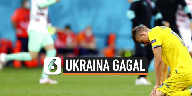 VIDEO: Kecewa Ukraina di Euro 2020, Dilibas Austria 0-1