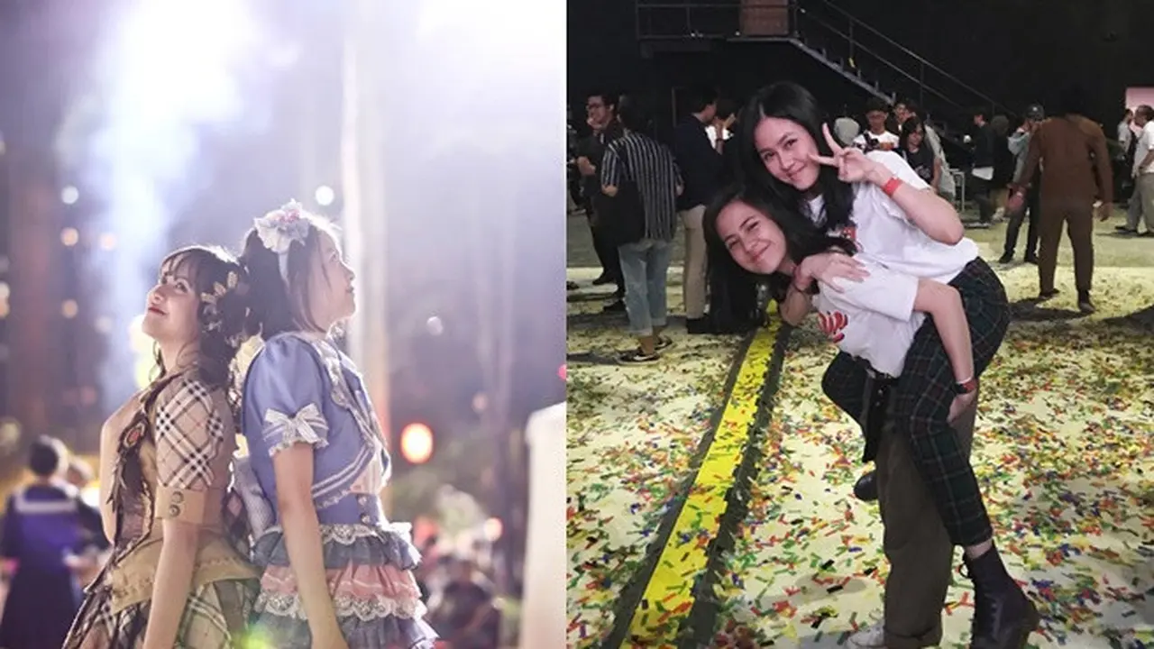 6 Momen Kebersamaan Zara-Kyla JKT 48, Kakak Adik Bak Saudara Kembar