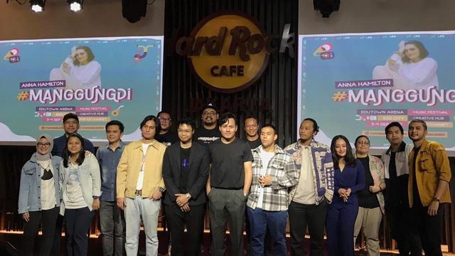 Konferensi Pers Acara Base Jam Ramaikan Acara ManggungDi Festival.