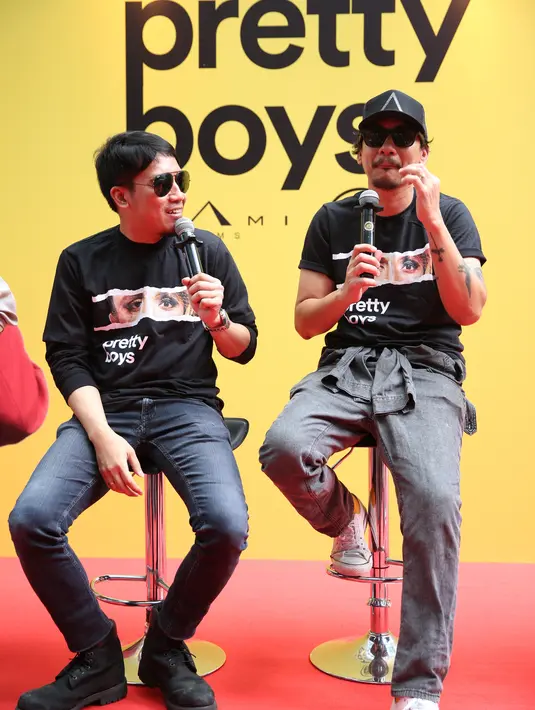 Desta dan Vincent (Adrian Putra/Fimela.com)