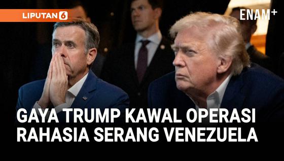 Gaya Trump Awasi Langsung Operasi Militer Penggulingan Maduro