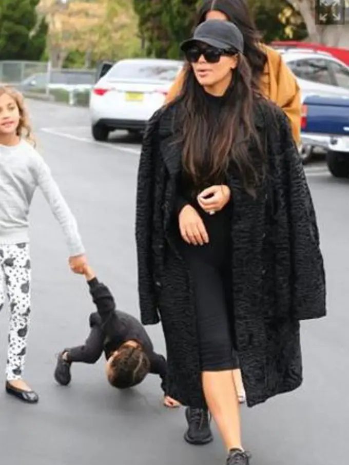 Kim Kardashian dan North West