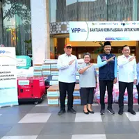 Sejak fase awal bencana, Emtek Group melalui Yayasan Pundi Amal Peduli Kasih (YPP) langsung menurunkan tim ke lokasi terdampak guna memastikan bantuan kemanusiaan tersalurkan secara tepat dan merata. Dok. Emtek