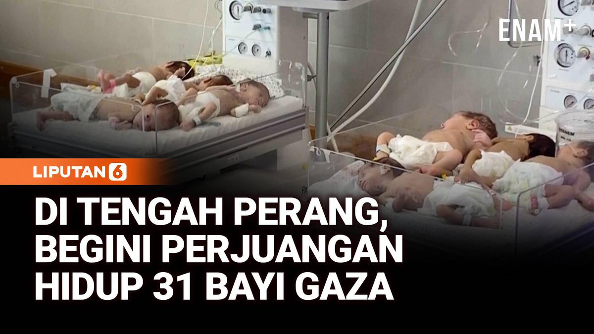 Penuh Haru dan Cemas, Begini Perjuangan 31 Bayi Gaza Untuk Hidup