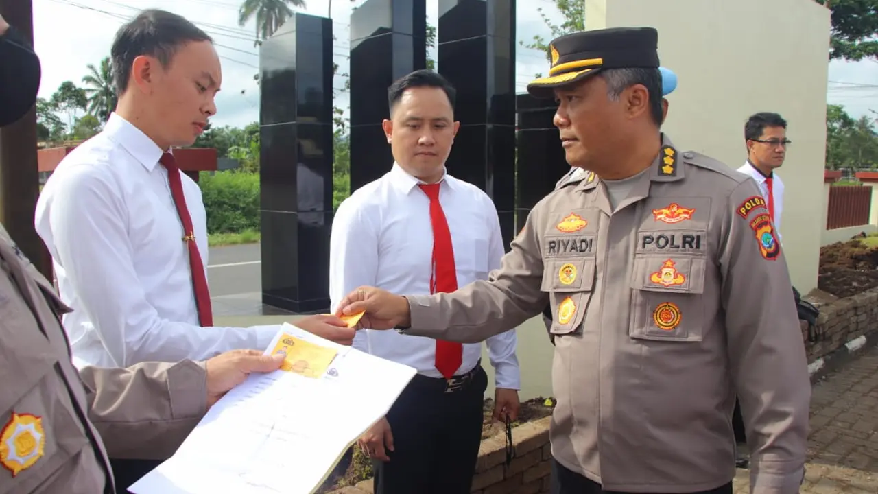 Pelaksanaan Pekan Disiplin di jajaran Polda Sulut.
