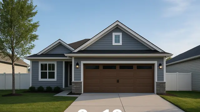 Rumah American Style atau American Suburban House 6x12 Meter dengan Garasi 2 Mobil