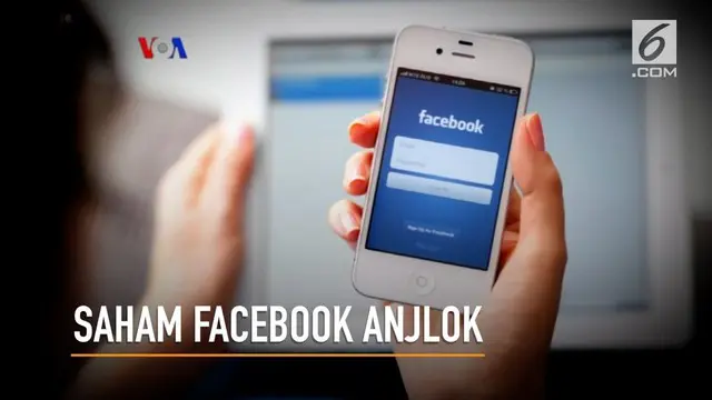 Saham facebook kembali anjlok setelah raksasa media sosial ini kembali tersangkut skandal.