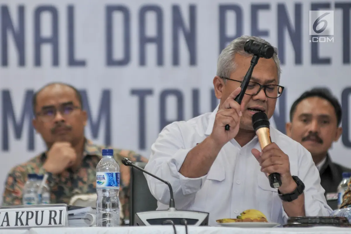 KPU Ketok Palu Tetapkan Hasil Perolehan Suara Pemilu 2019