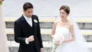 Eric Shinhwa dan Na Hye Mi menikah [foto: instagram.com/lordandtailor_official]