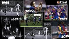 Video deretan gol-gol bersejarah Barcelona di Final Copa Del Rey sejak tahun 1952 hingga 2015.