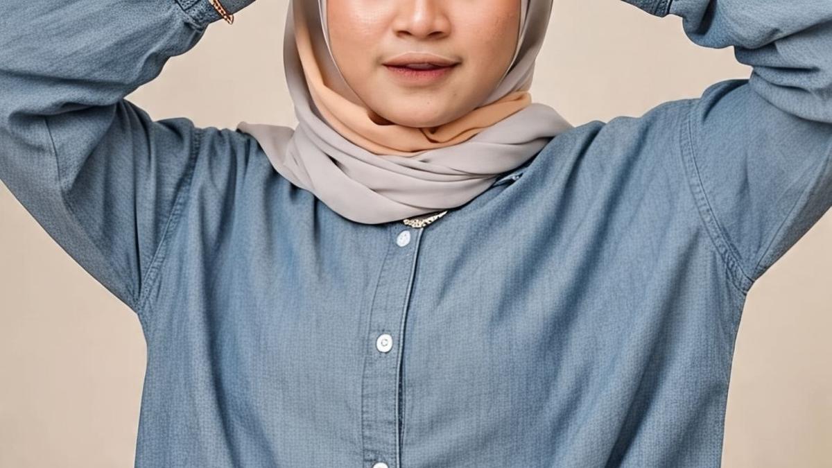 13 Inspirasi Denim Outfit Jeans untuk Hijabers, Tampil Stylish dan Syar'i