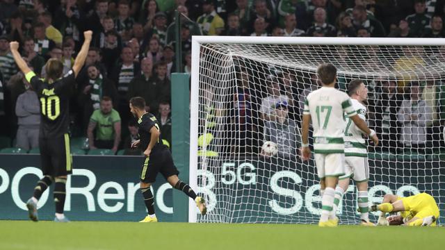 Foto: Real Madrid Lumat Celtic di Liga Champions, Eden Hazard Beri Sinyal Bangkit