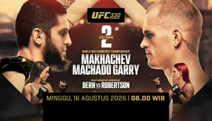 Nonton UFC 330: Perjalanan Machado Garry Menuju Duel dengan Makhachev Hanya di Vidio