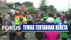 Korban yang tercatat kelahiran Brebes, Jawa Tengah, ini tewas setelah tubuhnya dihantam kereta.