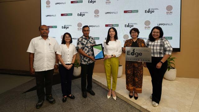Terapkan Sistem Hemat Energi, Sun Plaza Raih Sertifikasi Green Building EDGE